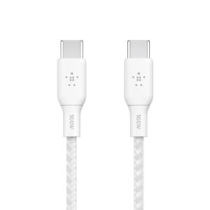 BELKIN BOOST↑CHARGE USB-C to USB-Cケーブル 100W 2m (ホワイト) CAB014BT2MWH 返品種別A｜joshin