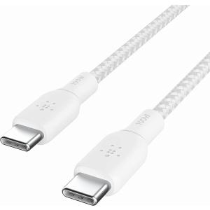 BELKIN BOOST↑CHARGE USB-C to USB-Cケーブル 100W 3m(ホワイト) CAB014BT3MWH 返品種別A｜joshin