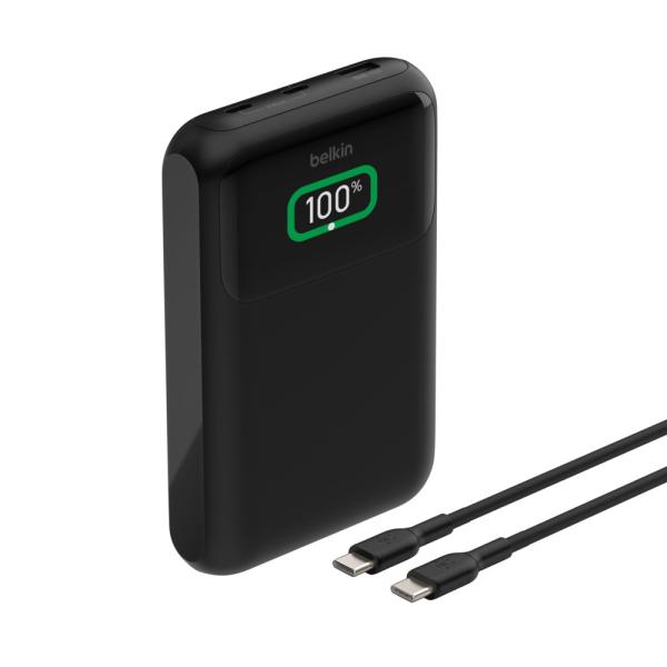 BELKIN (CCC/ 3C 認証)BoostCharge Pro 65W 3ポートモバイルバッテ...