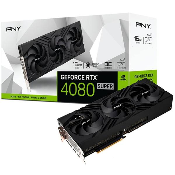 PNY(ピーエヌワイ) PNY GeForce RTX 4080 SUPER 16GB VERTO ...