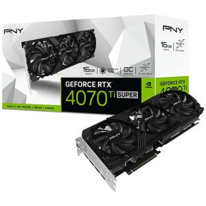 PNY(ピーエヌワイ) PNY GeForce RTX 4070Ti SUPER 16GB VERTO OC 3FAN /  PCI-Express 4.0 グラフィックスボード VCG4070TS16TFXPB1-O 返品種別B｜Joshin web