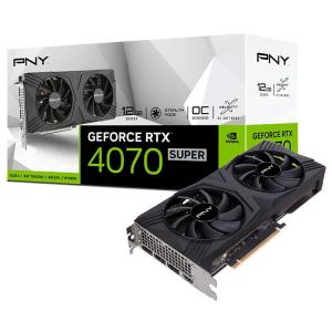 PNY(ピーエヌワイ) PNY GEFORCE RTX 4070 SUPER 12GB VERTO Dual Fan Overclocked Edition DLSS 3 VCG4070S12DFXPB1-O 返品種別B｜joshin