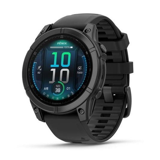 ガーミン fenix E 47mm Slate Gray Steel /  Black (Suica...