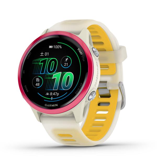 ガーミン Forerunner 570 42mm Raspberry/ Mango(Suica対応)...