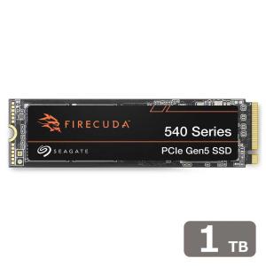 Seagate(シーゲイト) Seagate FireCuda 540 内蔵SSD 1TB(M.2 2280 PCIe Gen5x4 NVMe 2.0) (PCIe Gen4との下位互換性あり) ZP1000GM3A004 返品種別B｜joshin