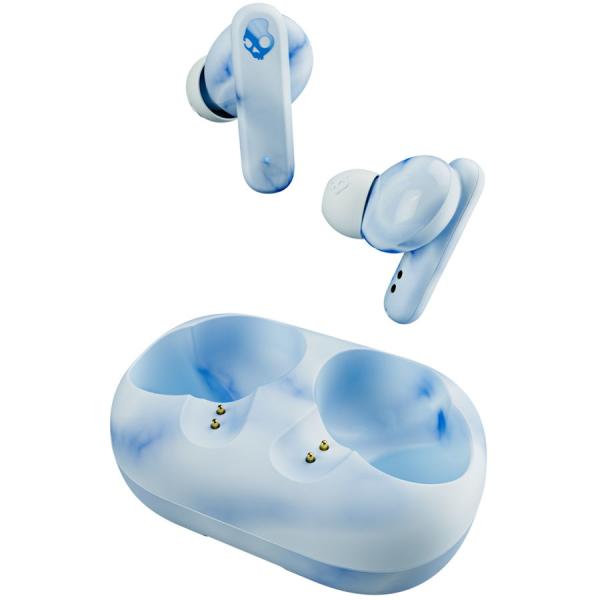 スカルキャンディ 完全ワイヤレスBluetoothイヤホン(GLACIER BLUE) Skullc...