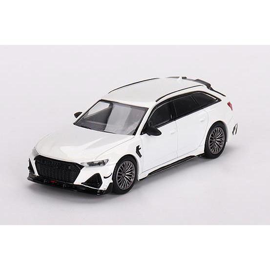 MINI−GT 1/ 64 アウディ ABT RS6-R グレイシアホワイトメタリック(左ハンドル)...