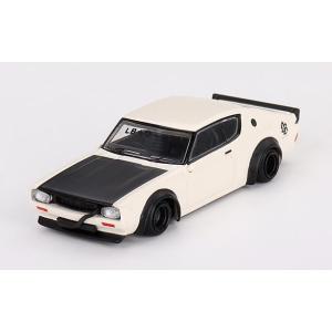 MINI−GT 1/ 64 Nissan スカイライン ケンメリ リバティーウォーク ホワイト(右ハンドル)(MGT00702-R)ミニカー 返品種別B｜Joshin web