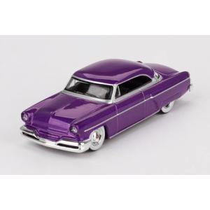 MINI−GT 1/ 64 リンカーン カプリ ホットロッド 1954 メタリックパープル(左ハンドル)(MGT00757-L)ミニカー 返品種別B｜joshin