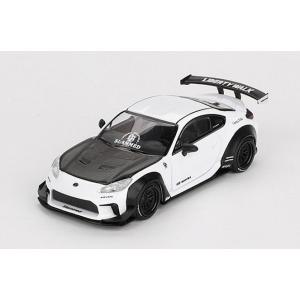 MINI−GT 1/ 64 Toyota GR86 LB★Nation ホワイト(右ハンドル)(MGT00769-R)ミニカー 返品種別B