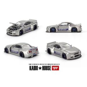 MINI-GT 1/ 64 Nissan スカイライン GT-R R34 Kaido Works S...