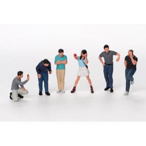 MINI-GT 1/ 64 フィギュア Car Enthusiasts(MGTAC36)ミニカー 返...