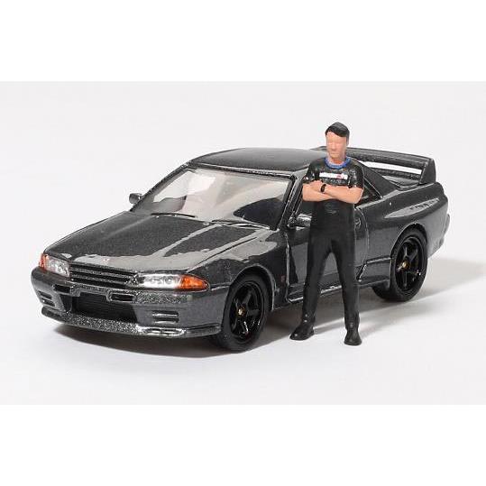 MINI-GT 1/ 64 Nissan スカイライン GT-R R32 ニスモガンメタル 松田次生...
