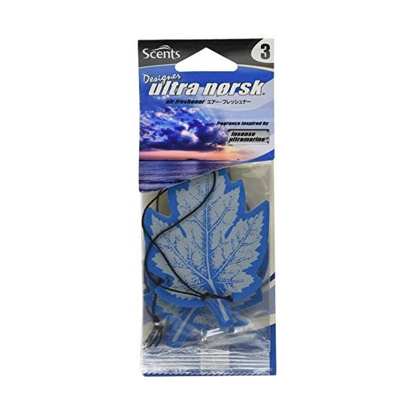 ホルツ 車用 芳香剤 SCENTS センツウルトラノスク ウルトラマリン 3枚入 吊り下げ型 Hol...