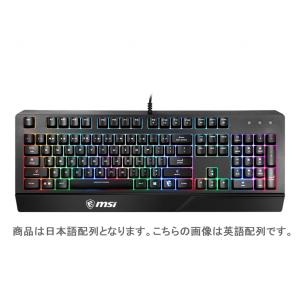 MSI ゲーミングキーボード メンブレン 日本語配列108キー VIGOR GK20 VIGOR GK20 JP 返品種別A｜joshin