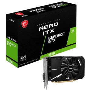 MSI MSI GeForce GTX 1630 AERO ITX 4G OC /  PCI-Express 3.0 x16 グラフィックスボード GTX1630AEROITX4GOC