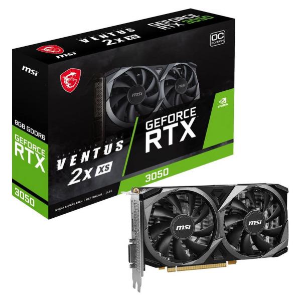 MSI GeForce RTX 3050 VENTUS 2X XS 8G OC /  PCI Exp...