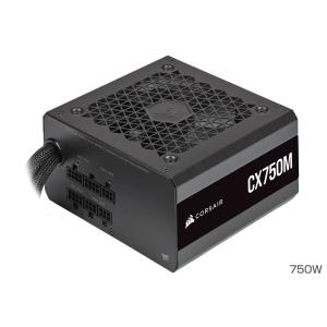 コルセア ATX電源 750W80PLUS BRONZE認証 CX750M 2021 CP-9020222-JP