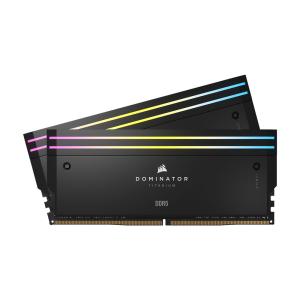 CORSAIR(コルセア) DDR5-6000(PC5-48000) 32GB (16GBx2) DOMINATOR TITANIUM RGB(ブラック) CMP32GX5M2B6000C30 返品種別B｜joshin