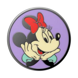 PopSockets スマホグリップ ディズニー 80年代 ミニー エナメル ポップグリップ Enamel 80s Minnie 112542 返品種別A｜joshin