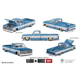 MINI-GT 1/ 64 シボレー シルバラード デューリー ヴィンテージスペック V1(左ハンドル)(KHMG192)ミニカー 返品種別B