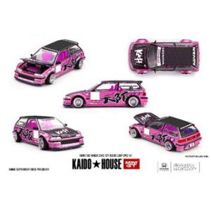MINI-GT 1/ 64 Honda シビック EF Kaido Loop Spec V1(左ハン...