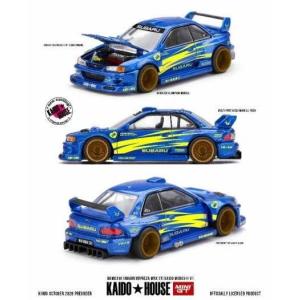 MINI-GT 1/ 64 スバル インプレッサ WRX STI KAIDO WORKS V1(右ハンドル)(KHMG318)ミニカー 返品種別B