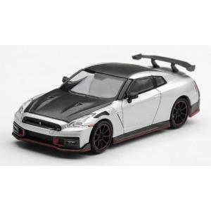 MINI-GT 1/ 64 Nissan GT-R Nismo 2024 シルバー(左ハンドル)(MGT01361-L)ミニカー 返品種別B