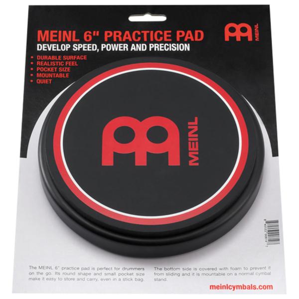 マイネル ドラム練習パッド 6” MEINL Practice Pad MPP-6 返品種別A