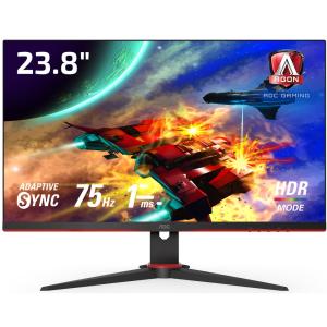 AOC 23.8型 ゲーミング液晶ディスプレイ(75Hz/ 1920×1080/ 1ms(MPRT)/ IPS/ ノングレア/ DisplayPort) ゲーミングモニター 24G2E5/ 11 返品種別A｜joshin