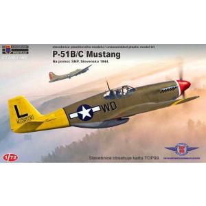 KPモデル 1/ 72 P-51B/ C 「スロバキア民衆蜂起航空支援」(KPMCLK0009)プラモデル 返品種別B｜joshin