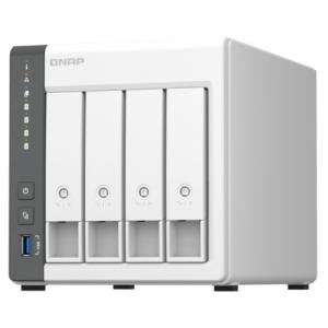 QNAP｜キューナップ NPUプロセッサー内蔵クアッドコア52.0GHz CPU 4GBメモリ 4ベ...