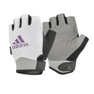 アディダス レディース パフォーマンスグローブ(ホワイト×パープル・サイズ：S) adidas トレーニング用グローブ ADGB13253 返品種別A