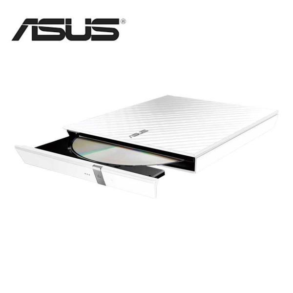 ASUS｜エイスース USB2.0 ポータブルDVDドライブ(ホワイト) SDRW-08D2S-U ...