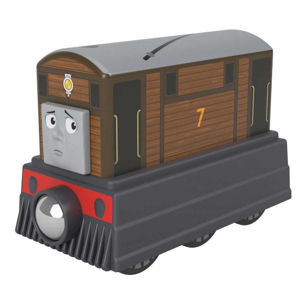 フィッシャープライス きかんしゃトーマス 木製レールシリーズ トビー(HBJ94) 返品種別B