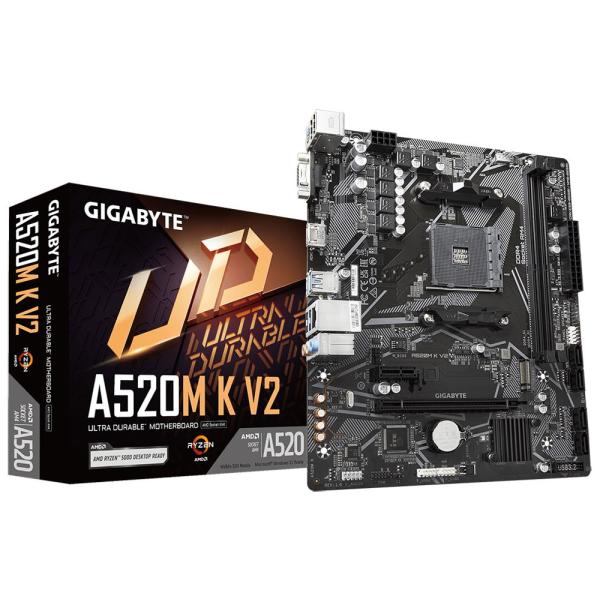 GIGABYTE｜ギガバイト GIGABYTE A520M K V2 (rev. 1.1) /  M...