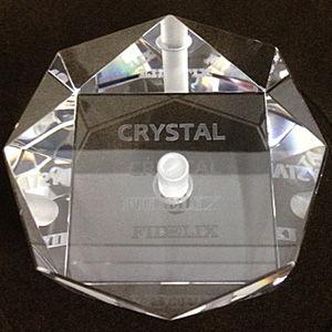 フィデリックス レコードスタビライザー FIDELIX “クリスタルスタビライザー” CRYSTAL-STB 返品種別A