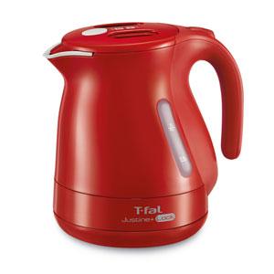 ティファール(T-FAL) 電気ケトル 1.0L レッド ジャスティン プラス ロック KO4415...