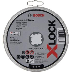 ボッシュ 切断砥石 スタンダード ステンレス用 (10枚入) BOSCH X-LOCK 2 608 ...