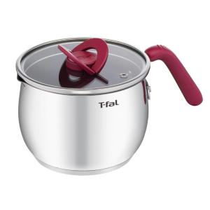 T-FAL (ティファール)(IH対応)マルチポット ルージュ 16cm T-FAL オプティスペースIH ステンレス G74783 返品種別A｜joshin