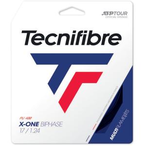 Tecnifibre(テクニファイバー) 硬式テニス用ストリング X-ONE BIPHASE 1.24(ブラック・サイズ：12m) 返品種別A