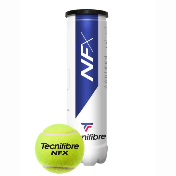 Tecnifibre(テクニファイバー) 硬式テニスボール NFX(4球入り) ／お届け：約1週間／...