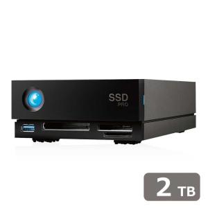 LaCie Thunderbolt 3 対応 外付けSSD 2TB LaCie 1big dock SSD Pro STHW2000800