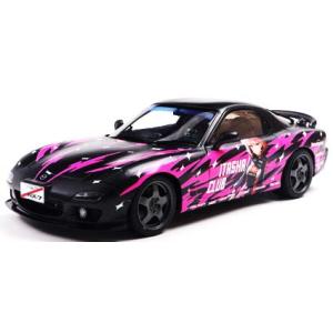 ソリド 1/ 18 マツダ RX-7 (FD3S) ソリドワークス 痛車 1999 (ブラック/ ピ...