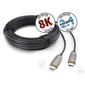 インアクースティック 8K対応 光ファイバーHDMIケーブル inakustik HDMI2.1OPTICAL100M