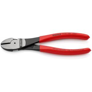 クニペックス 強力型ニッパー 180mm KNIPEX 74 01 180 返品種別B｜joshin