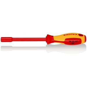 クニペックス 絶縁ナットドライバー 1000V 7.0mm KNIPEX 98 03 07 返品種別B｜joshin