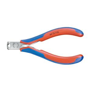 クニペックス エレクトロニクスエンドカッティングニッパー 115mm KNIPEX 64 12 11...