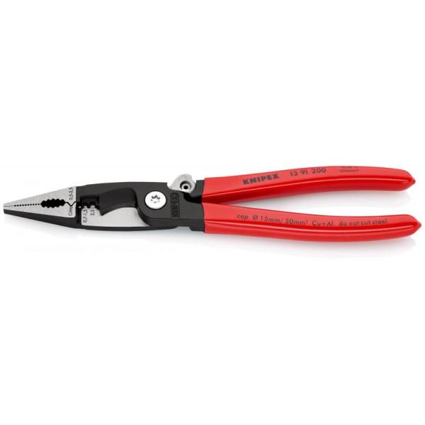 クニペックス エレクトロプライヤー ロック付 200mm KNIPEX 13 91 200 返品種別...