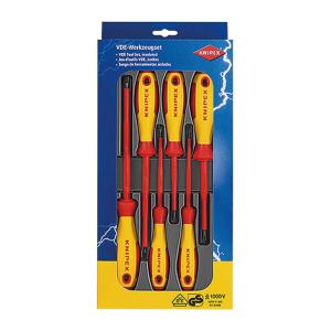 クニペックス 絶縁ドライバーセット (6本組) KNIPEX 00 20 12 V01 返品種別B｜joshin